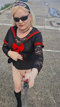 Sissymandy Red Sailor Dress