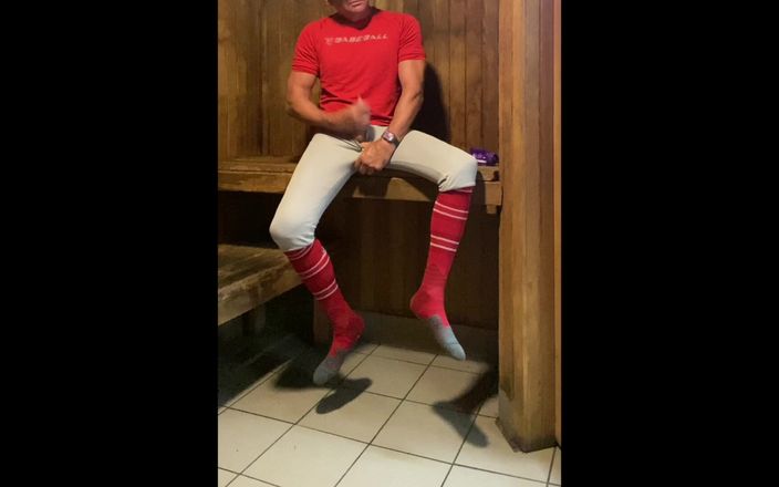 JockDad87: Saunada dilfjockdad87'den başka bir ateşli ve azgın kenar seansı