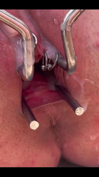 Éjaculation dans ma chatte sur la plage