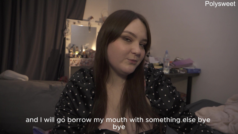 Polly Sweet: Porn Story - Pegging on a Train at Night with a...