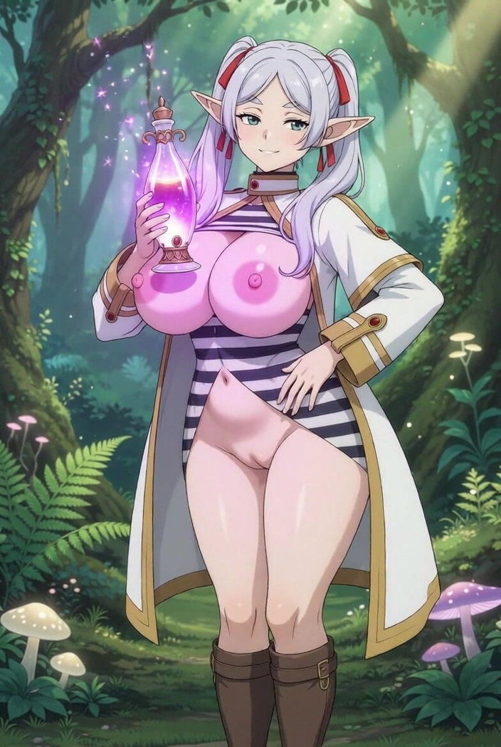 L6RD7BLU3 AI: Fat Ass Bald Pussy Frieren Twerks and Grows Even Bigger...