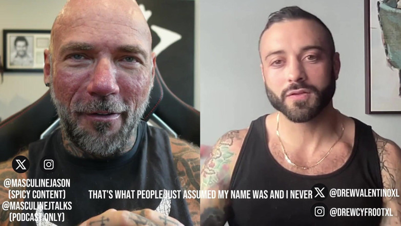 Raw and Uncensored with Masculine Jason: Porn Star Confessions - Drew Valentino (episodio 208)