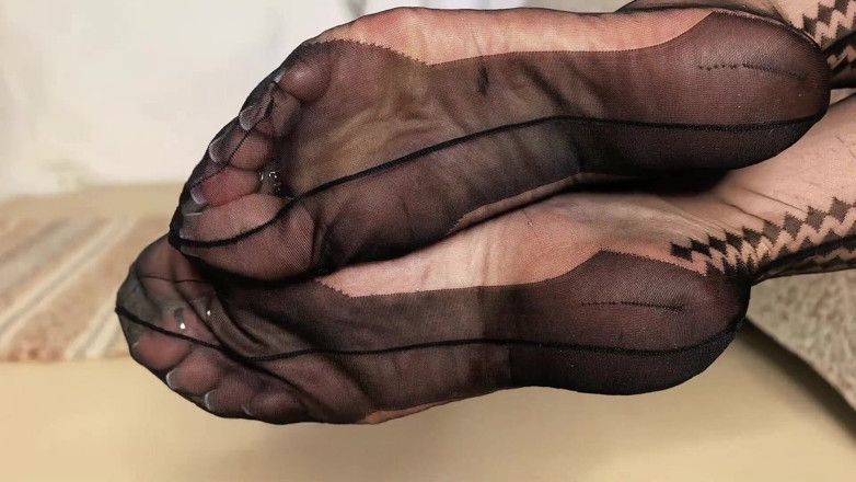 Goddess Lena: Chân nylon &amp; Giày cao gót