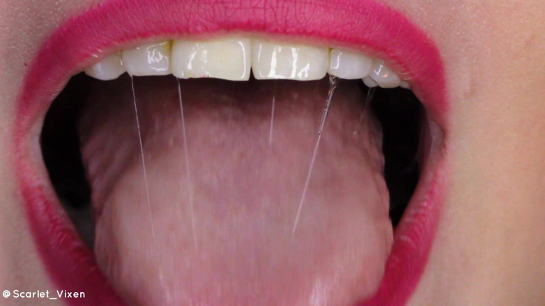 Scarlet Vixen: Uvula Flexing &amp; Vibrating