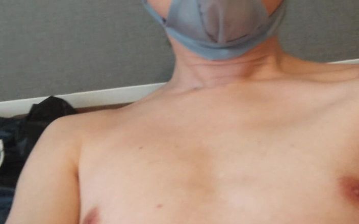 Kien Eresu: Masturbating with Thong Wearing on My Head