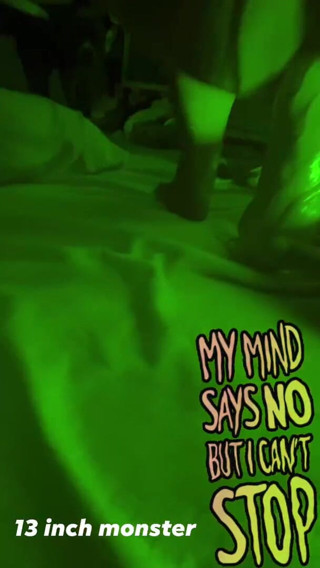 MzKiTTy91: Taking huge 12 in monster cock