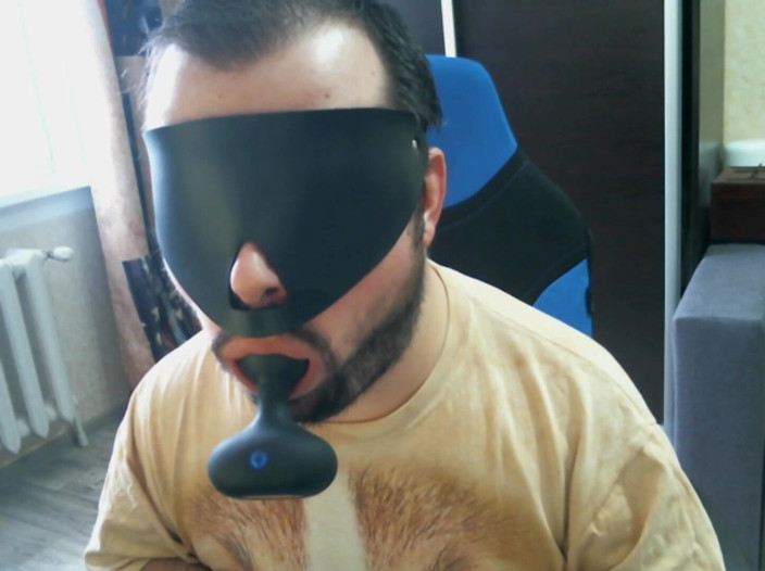 Hidoi Tanpopo: La persona disabile si allena la bocca prima di un...