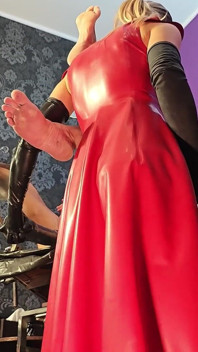 Monster Dildos Extreme Insertion with Adelina Noir