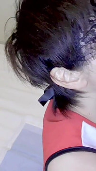 Numer 41 Cosplay cheerleaderki leżący na głębokim gardle