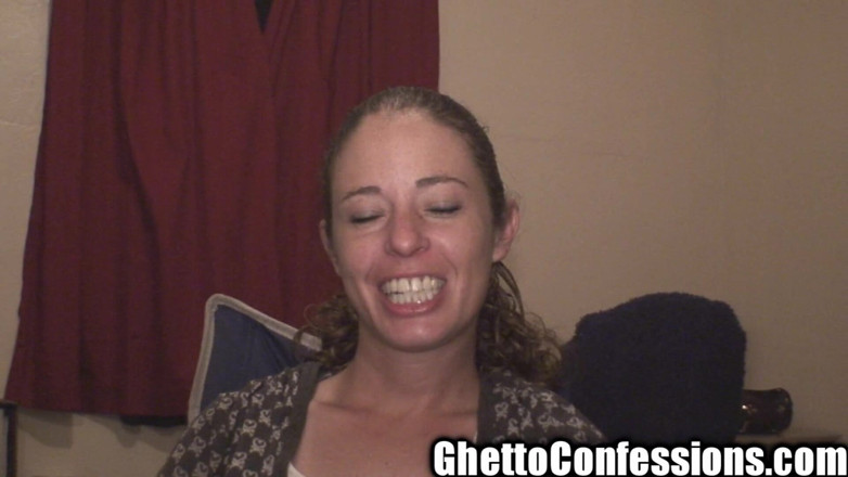 Ghetto Confessions: Недбалий мінет зі стрункими цицьками на моїй веснянці кралі повії!