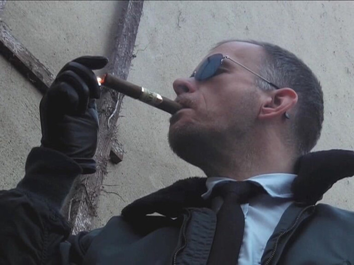 Germane_XL: Leather Cop 18