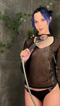Soaked and Teasing in My Shirt