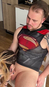 A Very Distracting Morning and Breakfast with an Alt Girl