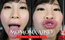 Japan Fetish Fusion: Wirtualny pocałunek języka: Momona Aino