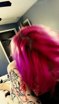 I Smash Tatted Neko Slut Lyra Skye em rosa