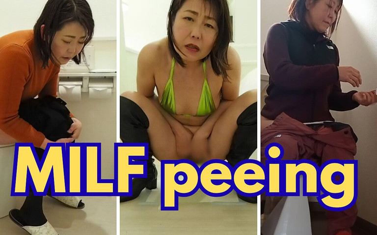 Japanese MILF's Peeing (Mayumi Kanzaki)