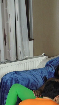 Ebony Barbie Colored Pantyhose Pussy Licking