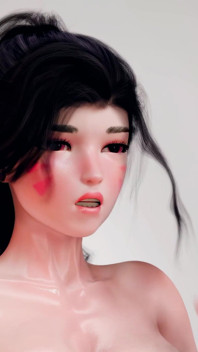 D.va Gangbang Photoshoot - DP & Creampie - 3D Overwatch Animation