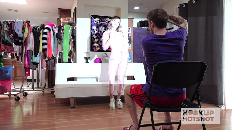 HookUp HotShot-BTS: Bts - Paige Owens vrea mai mult de la sexul dur...