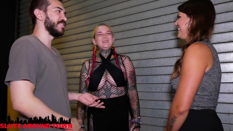 Sluts Around Town: Threesome after canceled concert