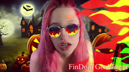 FinDom Goaldigger: Trasformazione in femminuccia cazzo cancellato di halloween