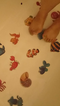 Stepping on My Fishies