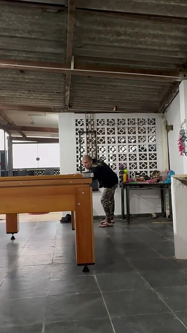 Playing Billiards While Leaving Bad Melli Completely Naked
