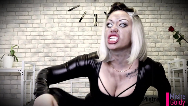 Goddess Misha Goldy: Maximum of Torment in Your Own Kinks!