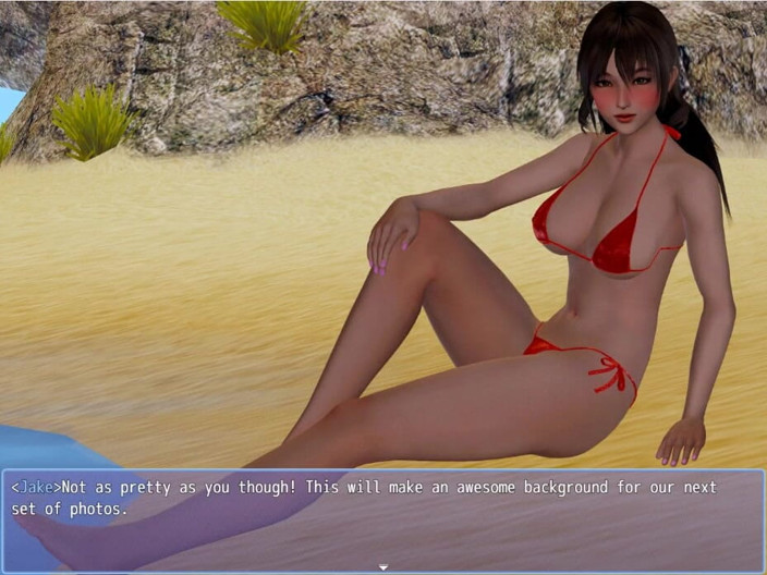 XXX Games Bunk: Kedatangan Umur - Permainan - Main Peranan - Photoshoot 5 - di Pantai