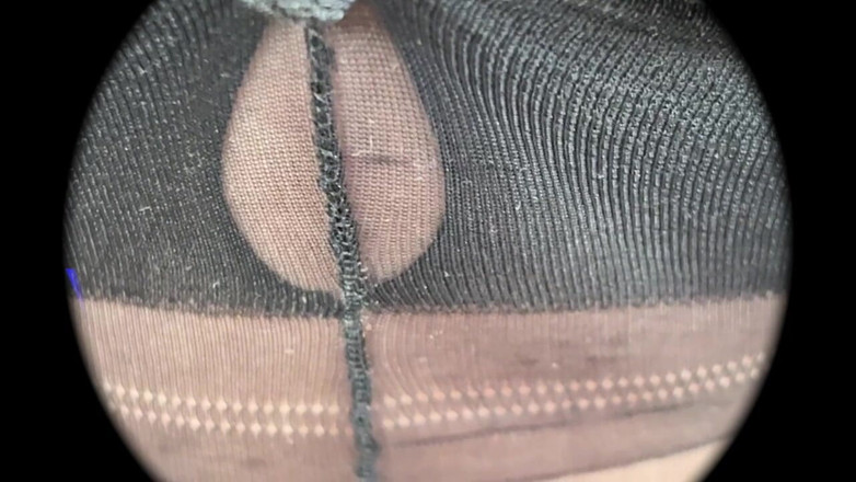 Aunty Sandra vintage girdle queen: Vgq23 teyze Sandra klasik dikişli çoraplarını takıyor