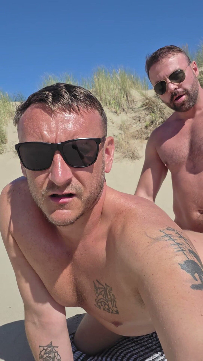 Welsh blokexxx: Baise rapide sur la plage