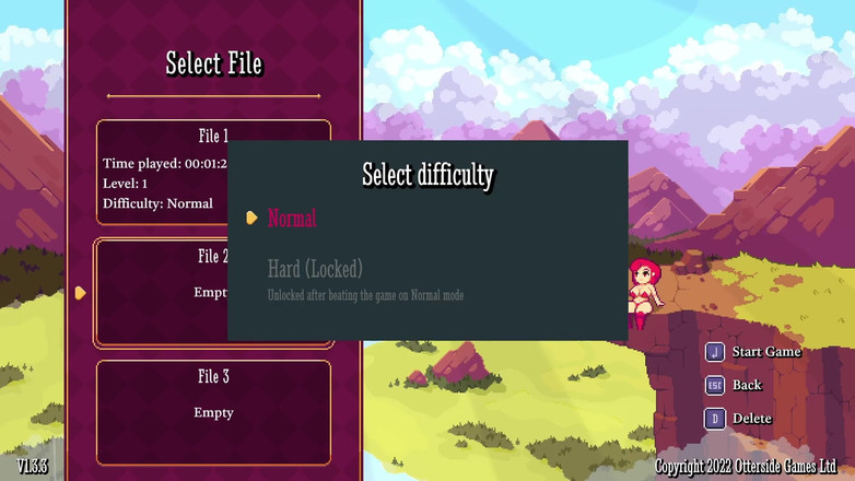 LewdArcade: Scarlet Maiden Side Scroller joc [partea 01] mini joc sexual [18+] joc porno