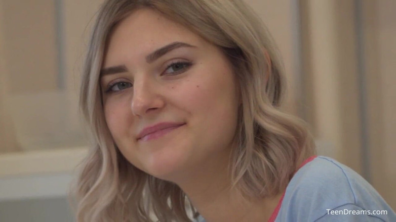 Teen Dreams: 18 Year old Eva masturbating with her milk