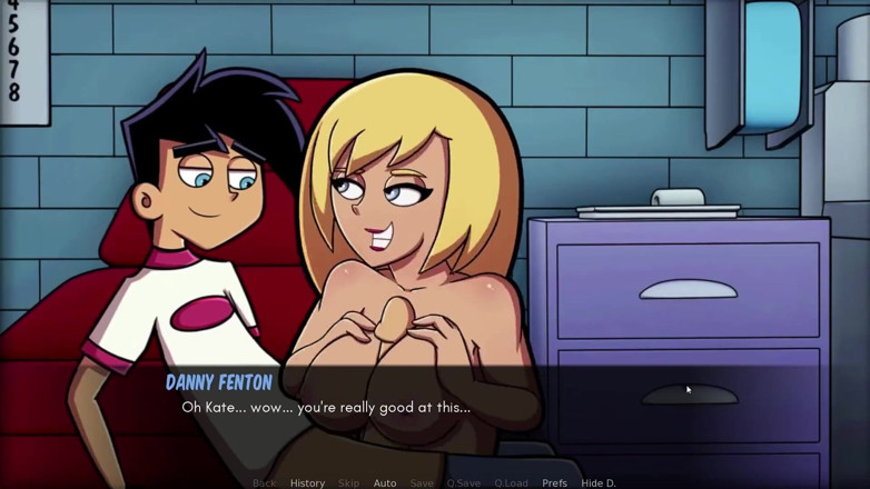 LewdArcade: Amity Park Sex Game Kate. Desiree Animation Collection, Part 04