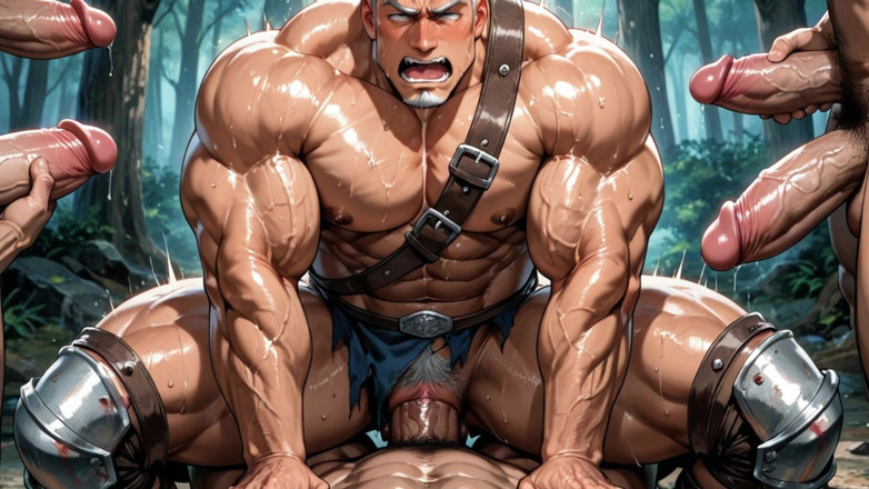 Trans-Men FTM Hentai: Chiến binh thời trung cổ đụ người lính ftm trong đầm lầy...
