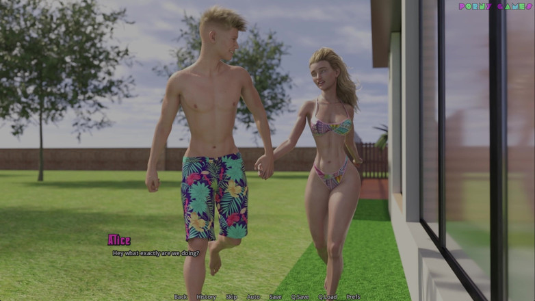 Porny Games: 火薬コックテール by Bytehog Prime Five Minuts in Paradise