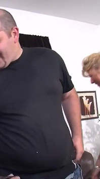 Two MILFs with Big Tits Fucked by a Fat Man