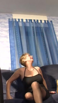 Blonde milfs in the big fat mature cock