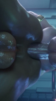 Mulher Maravilha insatisfeita por flash tenta grande pau brada futa - anal creampie animation