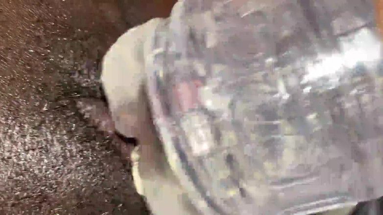 Jadamollyclit: Huge clit fucking toy