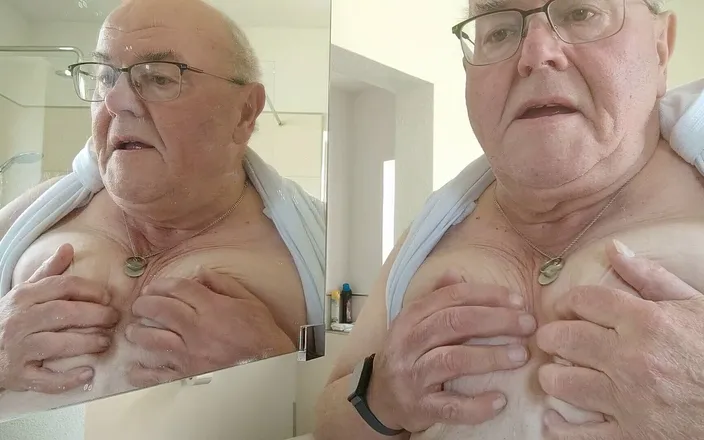 Karlchengeil: My Sweet Tits in the Mirror