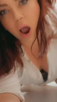 Watch Me Pull My Panties to One Side and Play with My Pussy