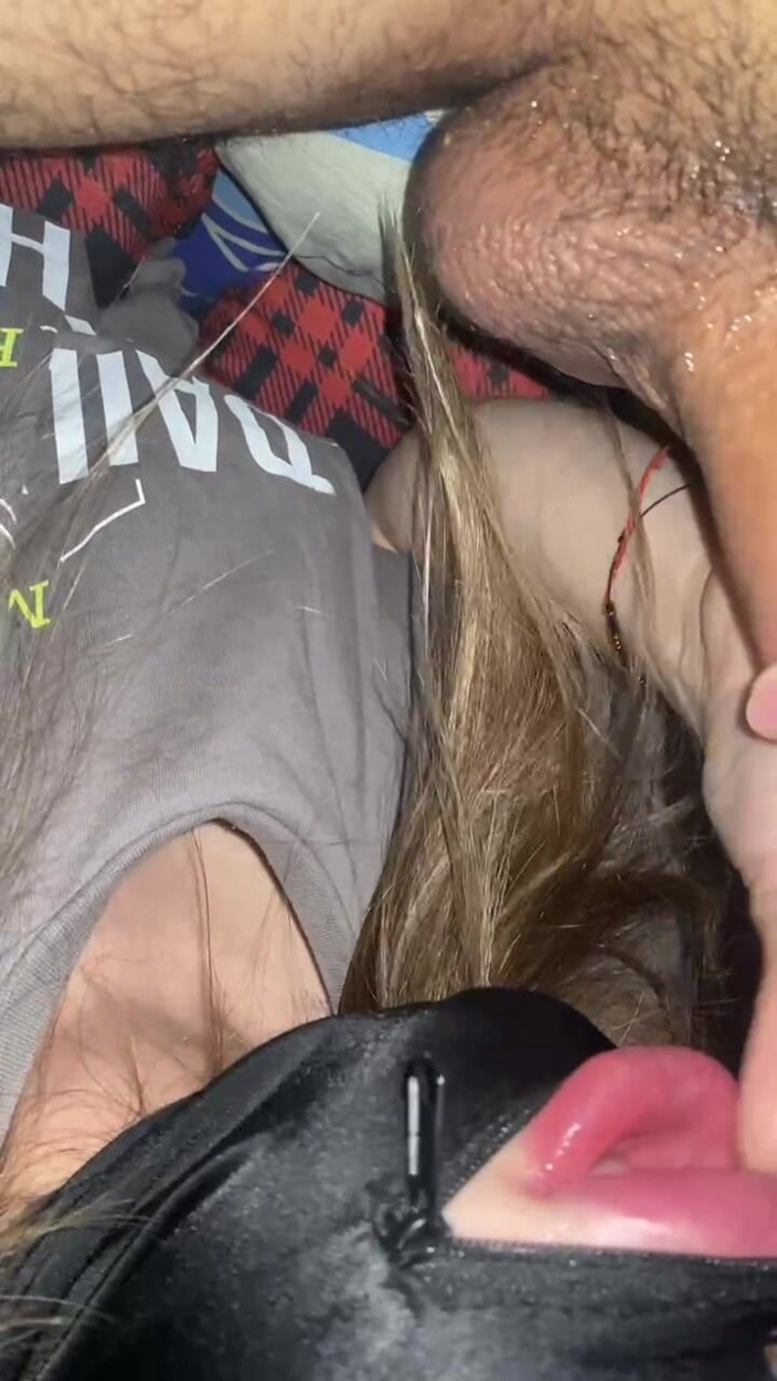 Cumqueen6914: Hard Cock Sucking in a Mask