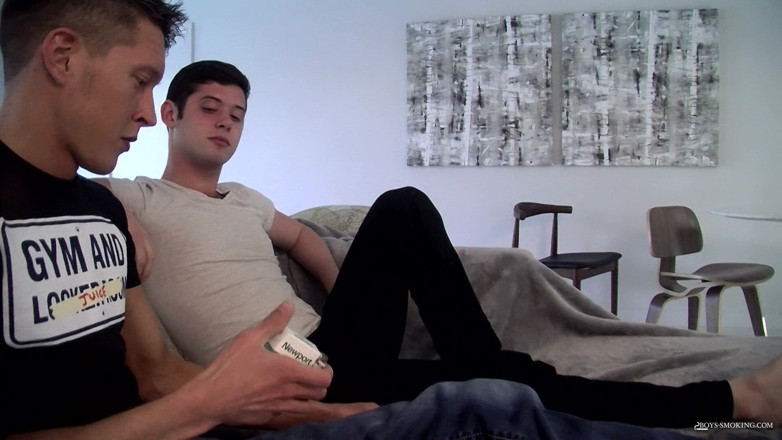 Boys Smoking: Ryan Connors &amp; Chase Young