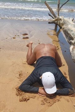 Ladysilvas: Ladysilva naken på stranden jag vill verkligen heta på stranden