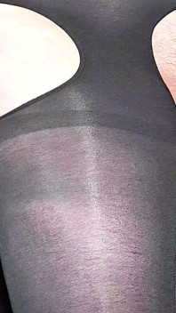 Fucking a Girl with a Angled Virgin Pick, and Cum in Her Big Cum on Nylon