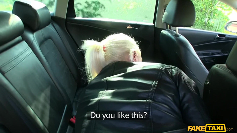 Fake Taxi: Fake Taxi - Taxi Driver Trades a Cash Fondle for a...