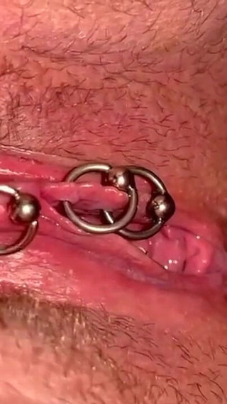 Thumbnail of My First Time Haired Pussy Pee and Moving Clit and Asshole