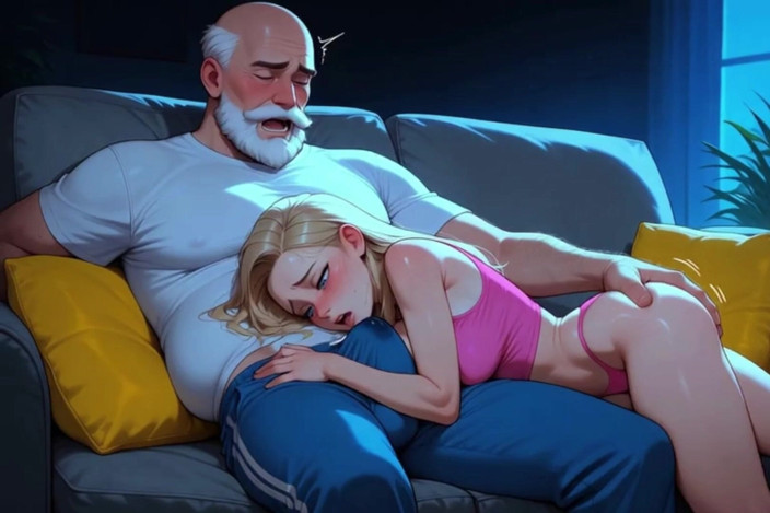 My night collection: Movie Night with My Stepfather (ai-generated)