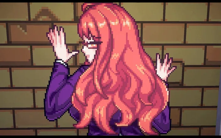 Cumming Gaming: Best Hentai Pixel Sex Scene with a Red Head Girl...